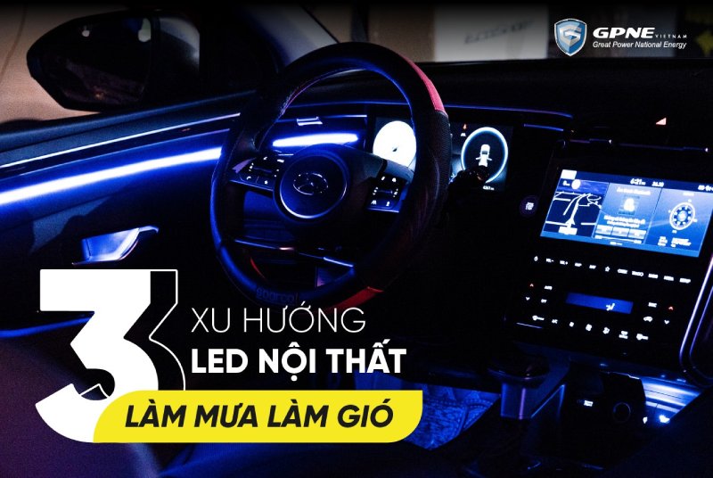 led viền ô tô