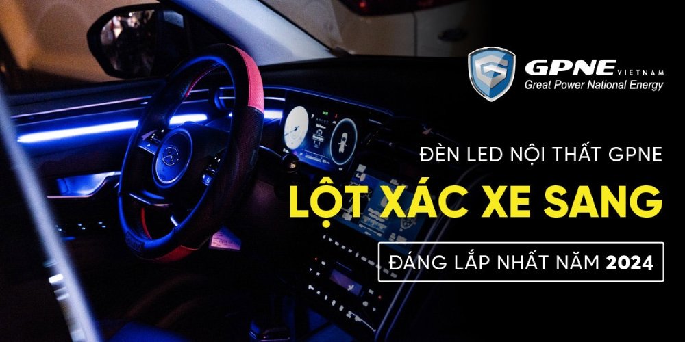 chỉ led nội thất ô tô