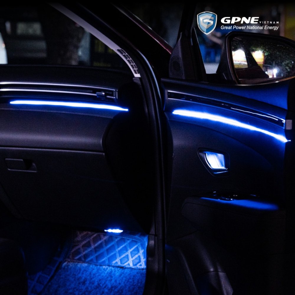 đèn led xe hơi ô tô trang trí nội thất