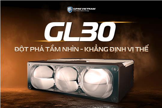 Đèn gầm rời 3 mắt GL30 – Khi thiết kế phá vỡ những khuôn mẫu cũ
