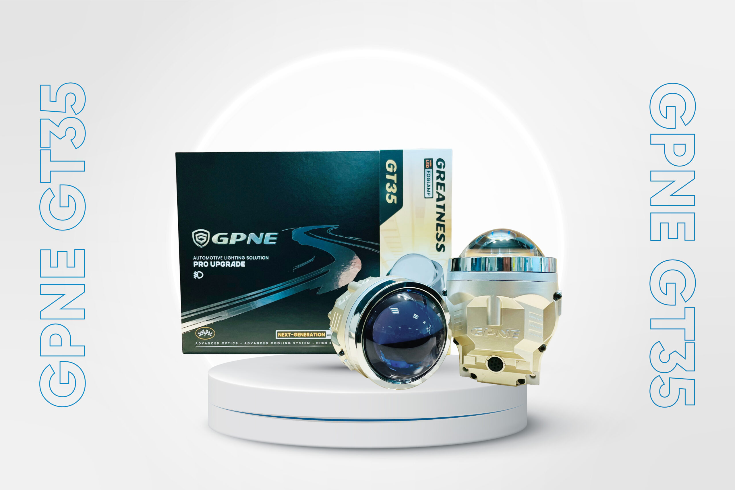 BI GẦM LED TRI-COLOR GPNE GT35